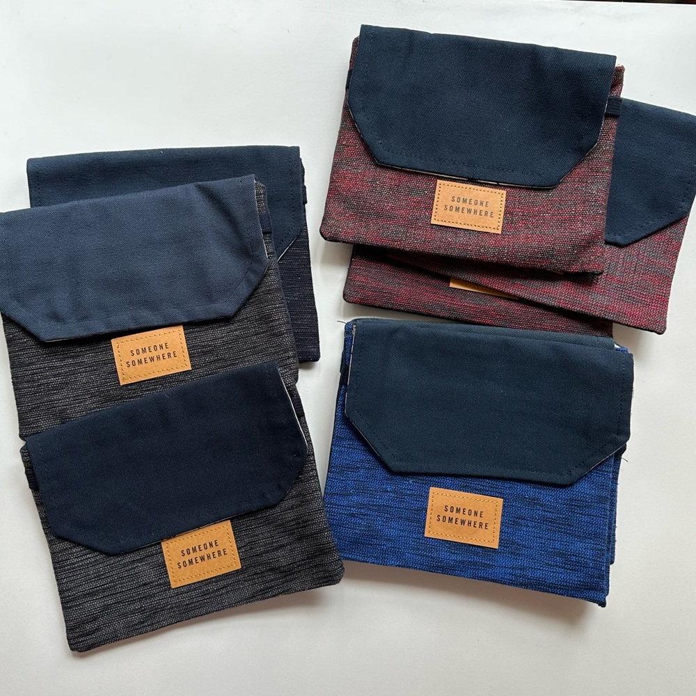 NEW! Handmade Artisan Woven Pouches - Delta One